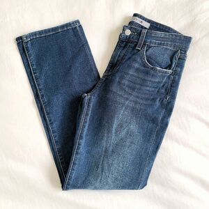 Joe's Straight Jeans Womens 25 Blue Denim Regular Fit Casual Wear Cotton Blend